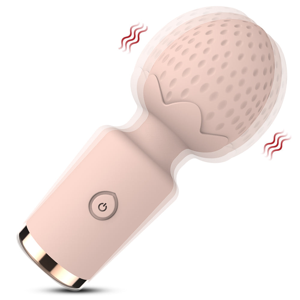 Vibrierender Massagestab mit Textur