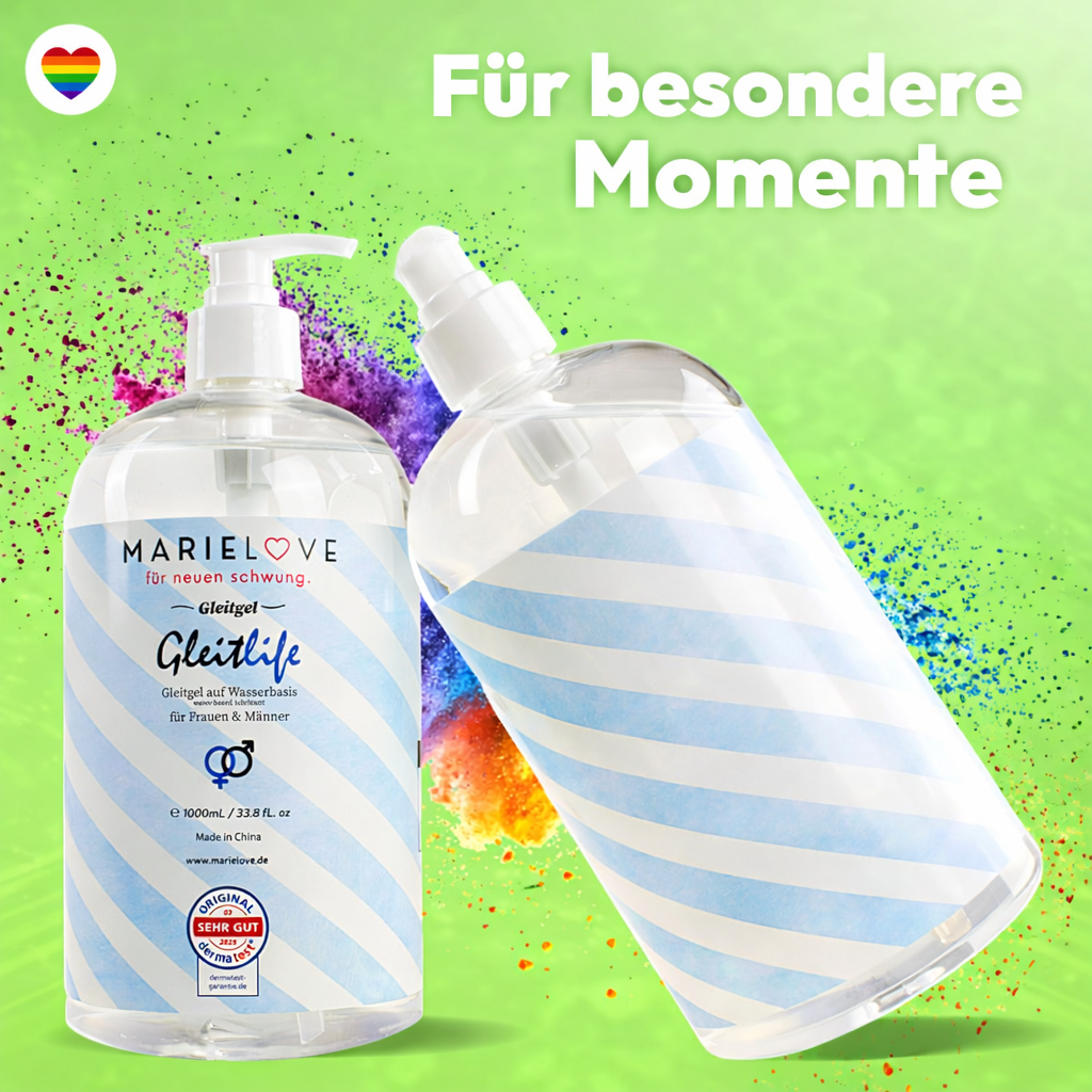 Marielove – Wasserbasiertes Pflege- & Gleitgel – 1000 ml – Geschmacksneutral