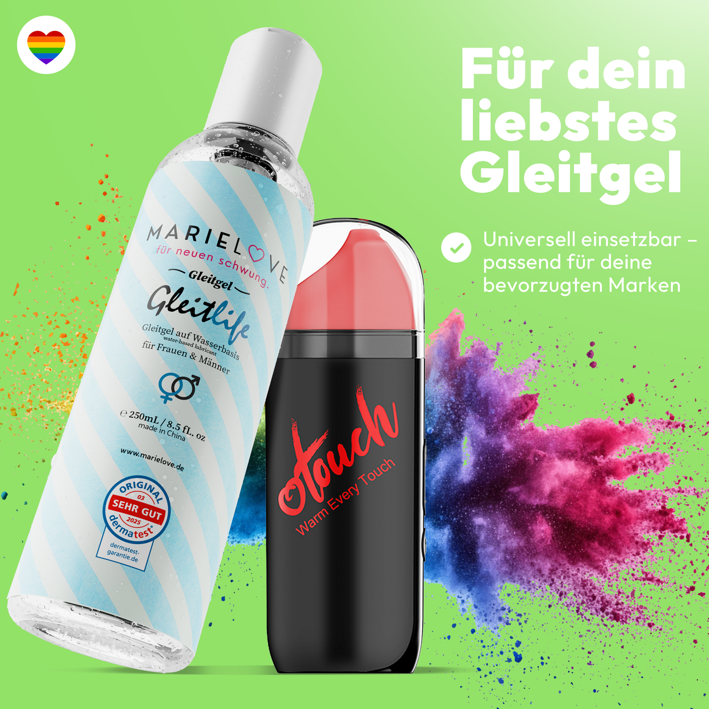 USB Gel-Spender mit Heizfunktion & Temperaturanzeige, Dispenser Gerät